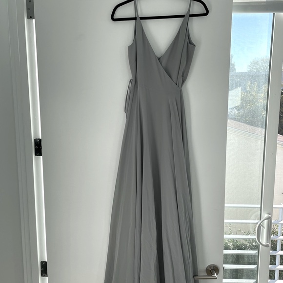 jenny yoo james bridesmaid dress Jenny Yoo Red James Chiffon Wrap Bridesmaid Dress Sweetheart Neck Womens 0